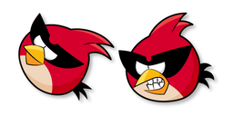 Angry Birds Space Super Red Cursor