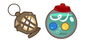 Cookie Run Candy Diver Cookie and Light Curseur