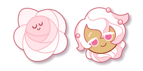 Cookie Run Whipped Cream Cookie and Rosette cursor