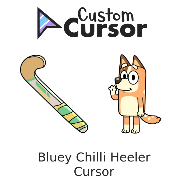 Bluey Bingo Heeler cursor – Custom Cursor