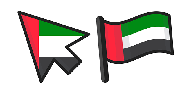 United Arab Emirates Flag курсор