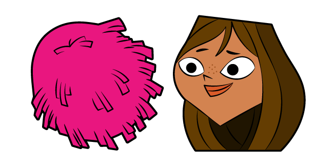 Total Drama Courtney and Pom-Poms cursor – Custom Cursor, total drama 