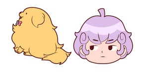 Bee and PuppyCat Cardamon and Sticky Curseur