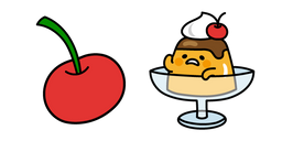 Gudetama Cherry Pudding Curseur