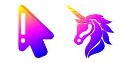 Minimal Gradient Unicorn Curseur