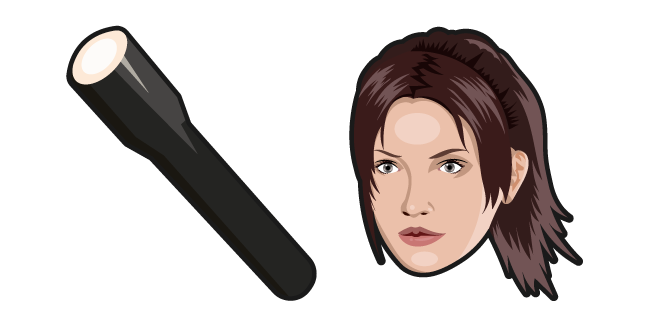 Resident Evil Claire Redfield and Flashlight Cursor