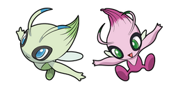 Pokemon Celebi and Shiny Celebi Curseur