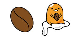 Курсор Gudetama and Coffee