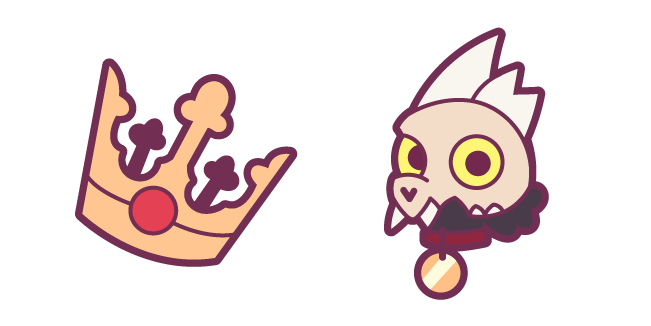 Cute Owl House King and Crown Cursor