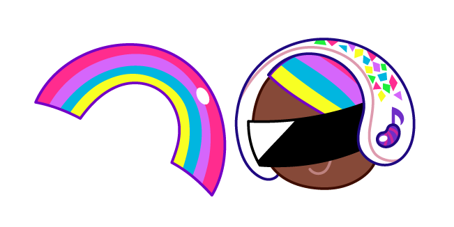 Cookie Run DJ Cookie and Rainbow Cursor