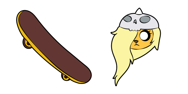 Adventure Time Bronwyn and Skate курсор