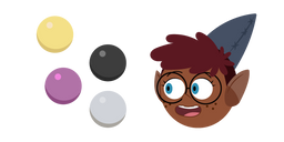 Camp Camp Nerris and Balls Cursor