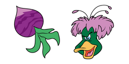 Ducktales Dr. Reginald Bushroot and Beetroot Cursor