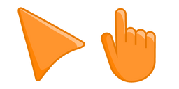 Sunset Orange Cursor