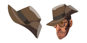 Team Fortress 2 Sniper and Hat Curseur