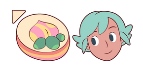 Bee and PuppyCat Cas Wizard and Peach Bread cursor