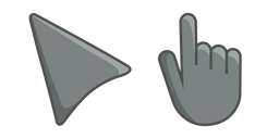 Battleship Grey Cursor