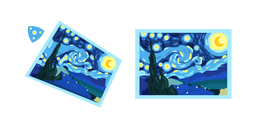 The Starry Night Vincent van Gogh Cursor