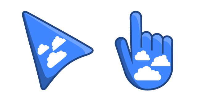 Blue Clouds Cursor