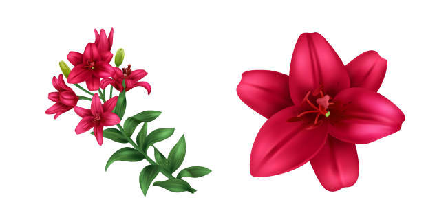 Red Lily Cursor