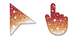 Red Fox Glitter Cursor