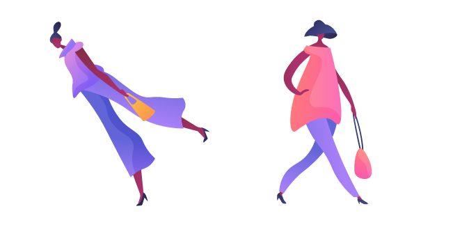 Fashion Model Cursor