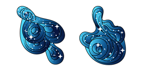 Art Starry Sea Curseur