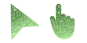 Green Tea Glitter cursor