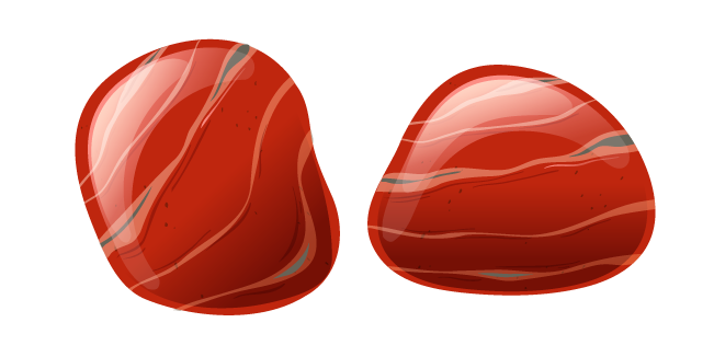 Red Jasper Gemstone Cursor