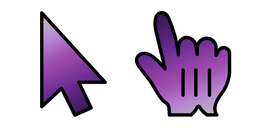 Purple Amethyst Gradient Cursor