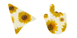 Sunflowers Vincent van Gogh Style Cursor