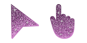 French Mauve Glitter cursor