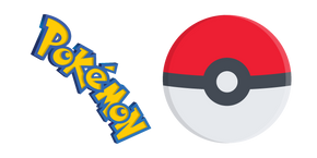 Pokemon Logo with Pokeball cursor