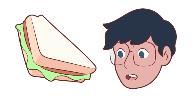 Bee and PuppyCat Merlin Wizard and Sandwich Cursor