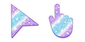 Custom Cursor Glitter cursor