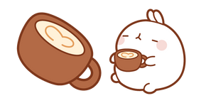 Molang and Coffee Curseur