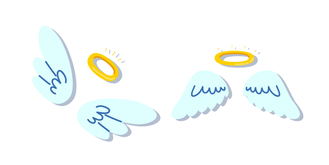 Angel Wings and Halo Cursor