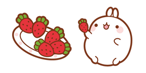 Курсор Molang and Strawberry