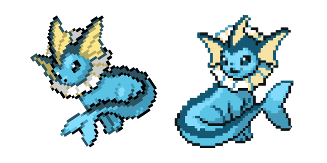 Pokemon Vaporeon Pixel курсор