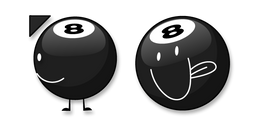 Battle for Dream 8-Ball Cursor