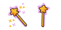 Yellow Wand Pixel Curseur