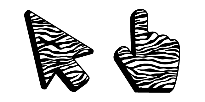 Zebra Pattern Cursor