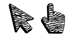 Zebra Pattern Curseur