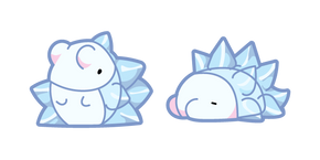 Kawaii Pokemon Snom cursor