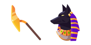 Anubis and Scepter Cursor