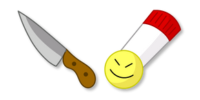 Курсор Homestar Runner That Little Chef Guy and Chef's Knife