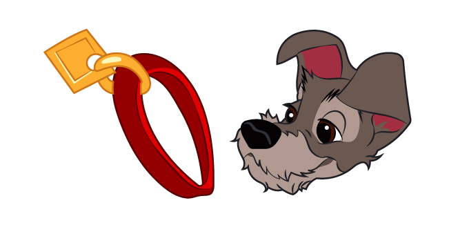 Lady and the Tramp Tramp and Collar Cursor