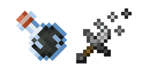 Minecraft Weakness Effect and Potion of Weakness Curseur