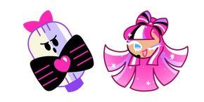 Cookie Run Shining Glitter Cookie and Producer Mic Cursor