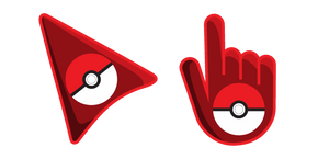 Курсор Pokémon Poké Ball Color